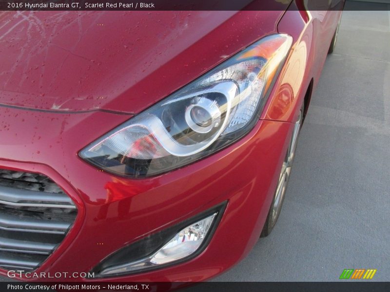 Scarlet Red Pearl / Black 2016 Hyundai Elantra GT