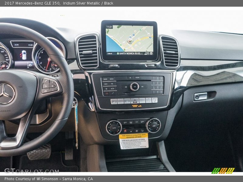 Iridium Silver Metallic / Black 2017 Mercedes-Benz GLE 350