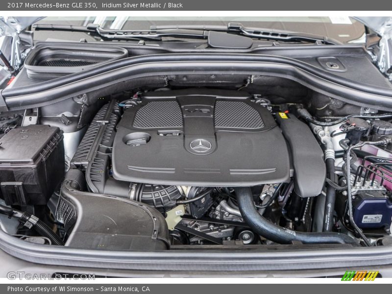 Iridium Silver Metallic / Black 2017 Mercedes-Benz GLE 350