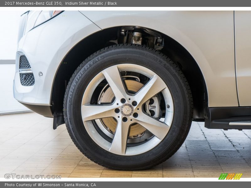 Iridium Silver Metallic / Black 2017 Mercedes-Benz GLE 350
