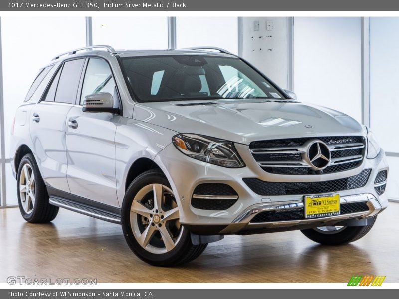 Iridium Silver Metallic / Black 2017 Mercedes-Benz GLE 350