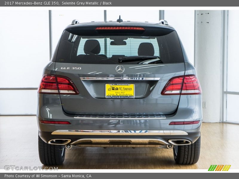 Selenite Grey Metallic / Black 2017 Mercedes-Benz GLE 350