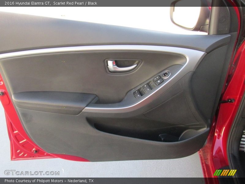 Scarlet Red Pearl / Black 2016 Hyundai Elantra GT