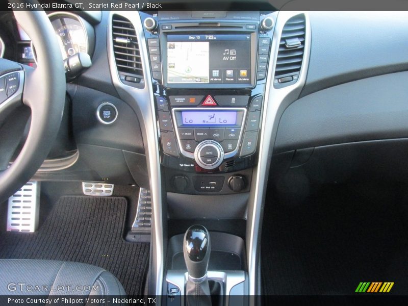 Scarlet Red Pearl / Black 2016 Hyundai Elantra GT