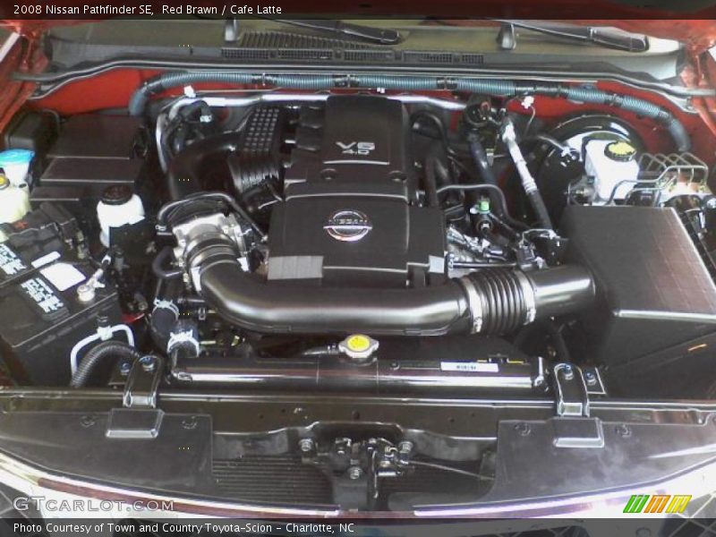 Red Brawn / Cafe Latte 2008 Nissan Pathfinder SE