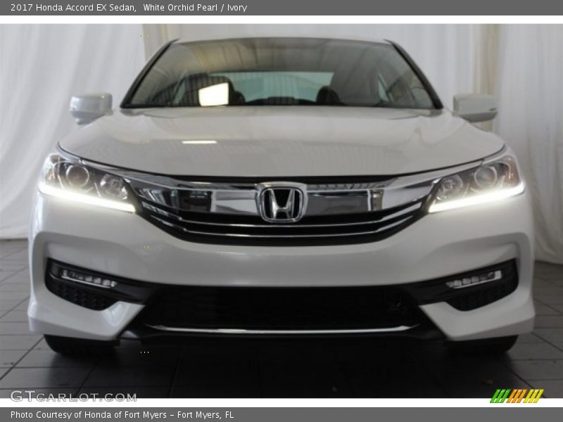 White Orchid Pearl / Ivory 2017 Honda Accord EX Sedan