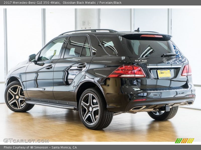 Obsidian Black Metallic / Porcelain/Black 2017 Mercedes-Benz GLE 350 4Matic