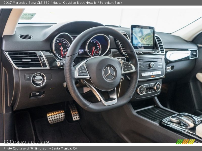 Dashboard of 2017 GLE 350 4Matic