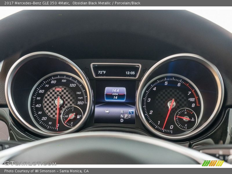 2017 GLE 350 4Matic 350 4Matic Gauges