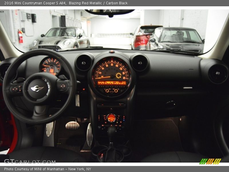 Blazing Red Metallic / Carbon Black 2016 Mini Countryman Cooper S All4