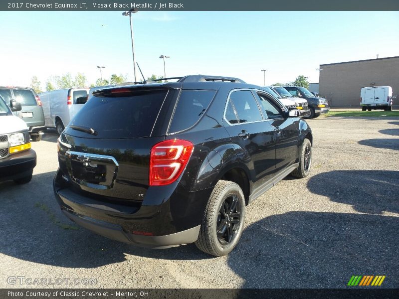 Mosaic Black Metallic / Jet Black 2017 Chevrolet Equinox LT