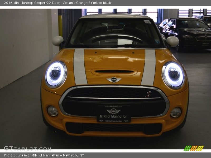 Volcanic Orange / Carbon Black 2016 Mini Hardtop Cooper S 2 Door