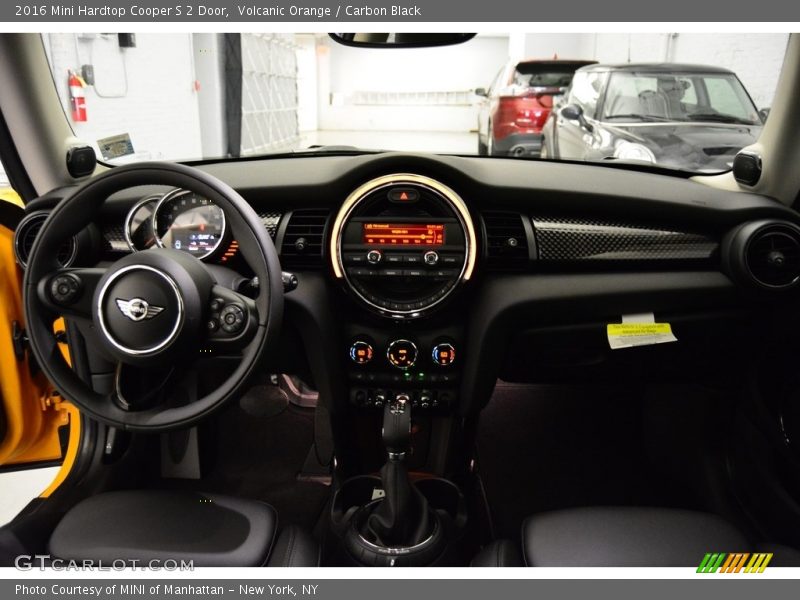 Volcanic Orange / Carbon Black 2016 Mini Hardtop Cooper S 2 Door