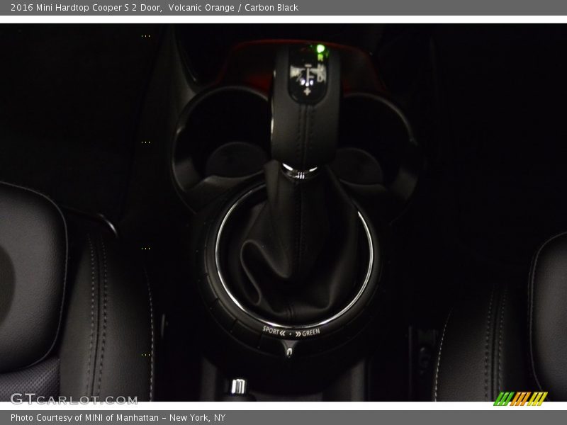 Volcanic Orange / Carbon Black 2016 Mini Hardtop Cooper S 2 Door