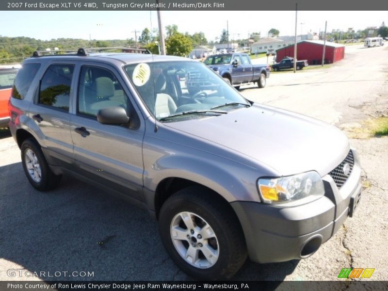 Tungsten Grey Metallic / Medium/Dark Flint 2007 Ford Escape XLT V6 4WD