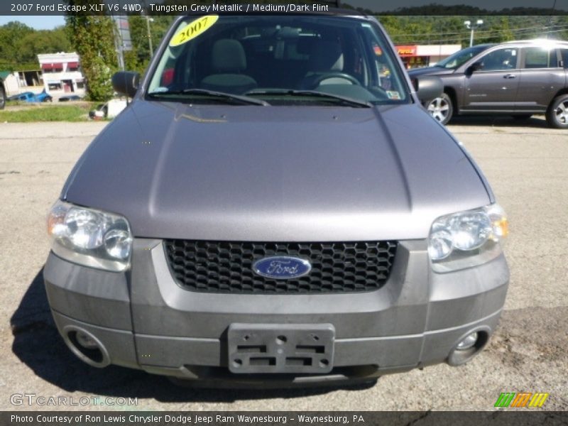 Tungsten Grey Metallic / Medium/Dark Flint 2007 Ford Escape XLT V6 4WD