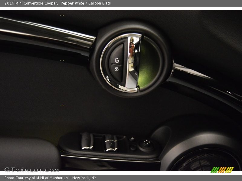 Pepper White / Carbon Black 2016 Mini Convertible Cooper