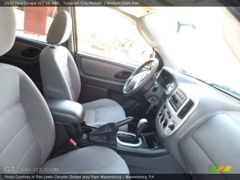 Tungsten Grey Metallic / Medium/Dark Flint 2007 Ford Escape XLT V6 4WD