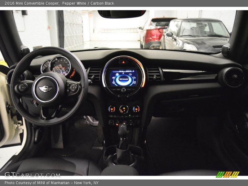 Pepper White / Carbon Black 2016 Mini Convertible Cooper