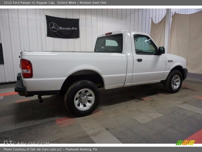 Oxford White / Medium Dark Flint 2010 Ford Ranger XL Regular Cab