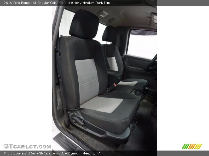 Oxford White / Medium Dark Flint 2010 Ford Ranger XL Regular Cab