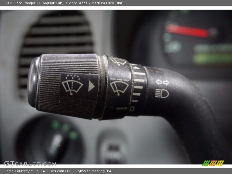 Oxford White / Medium Dark Flint 2010 Ford Ranger XL Regular Cab