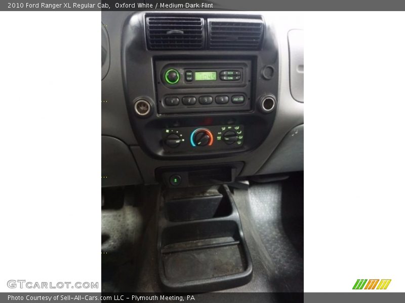 Oxford White / Medium Dark Flint 2010 Ford Ranger XL Regular Cab