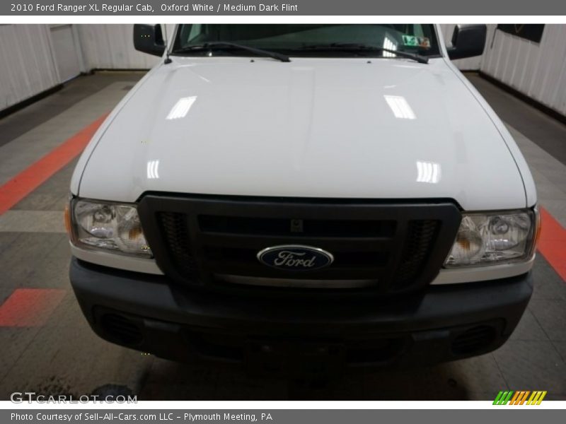 Oxford White / Medium Dark Flint 2010 Ford Ranger XL Regular Cab
