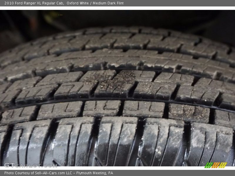 Oxford White / Medium Dark Flint 2010 Ford Ranger XL Regular Cab