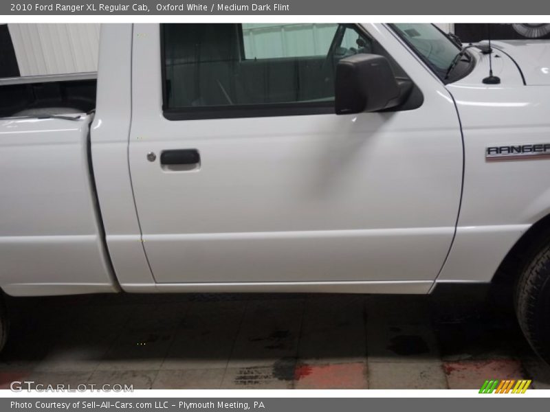 Oxford White / Medium Dark Flint 2010 Ford Ranger XL Regular Cab