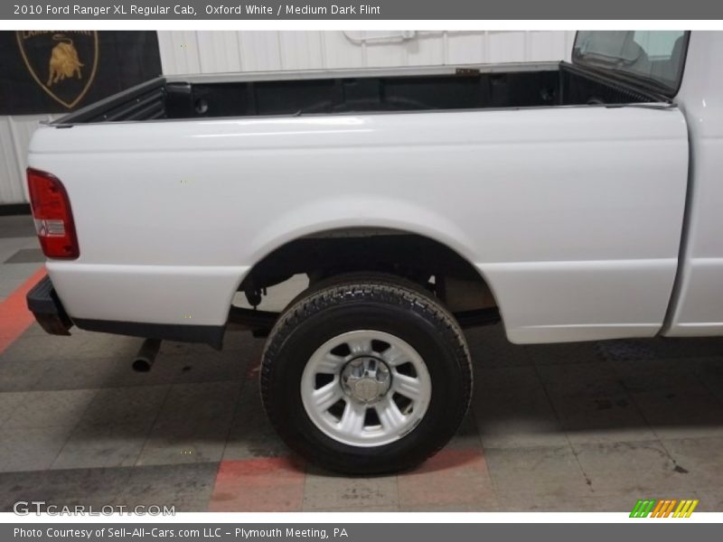 Oxford White / Medium Dark Flint 2010 Ford Ranger XL Regular Cab