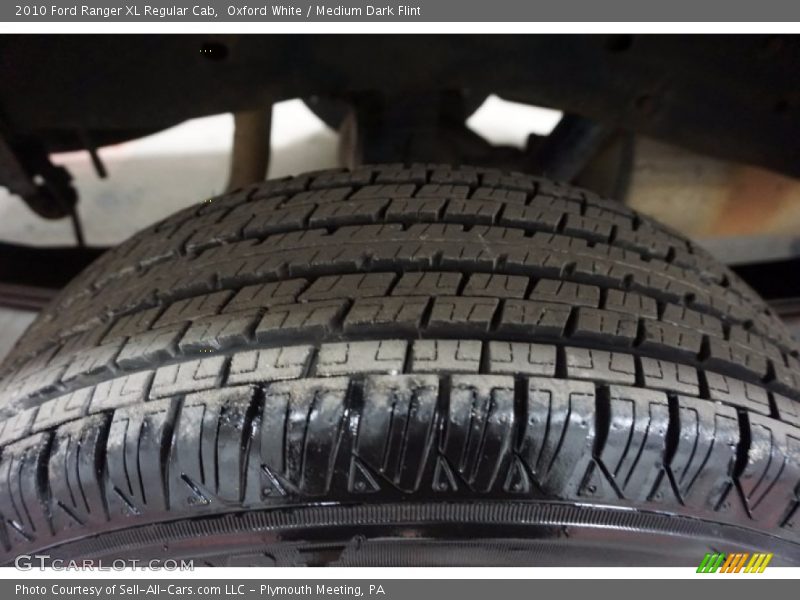 Oxford White / Medium Dark Flint 2010 Ford Ranger XL Regular Cab
