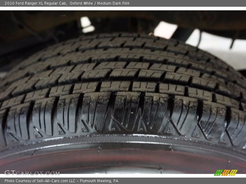 Oxford White / Medium Dark Flint 2010 Ford Ranger XL Regular Cab