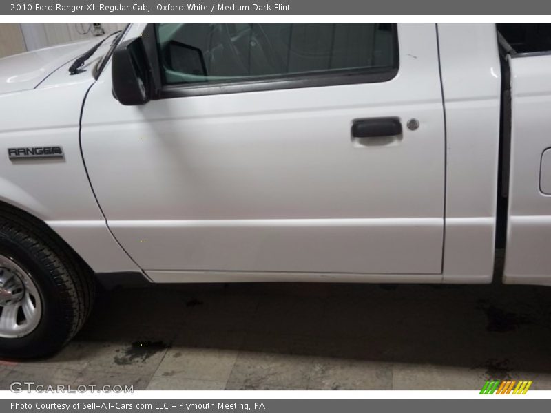 Oxford White / Medium Dark Flint 2010 Ford Ranger XL Regular Cab