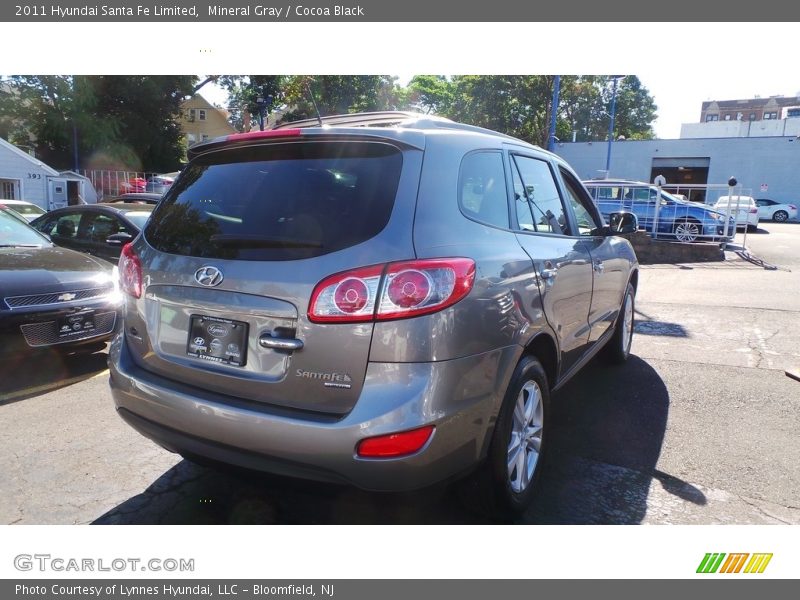 Mineral Gray / Cocoa Black 2011 Hyundai Santa Fe Limited