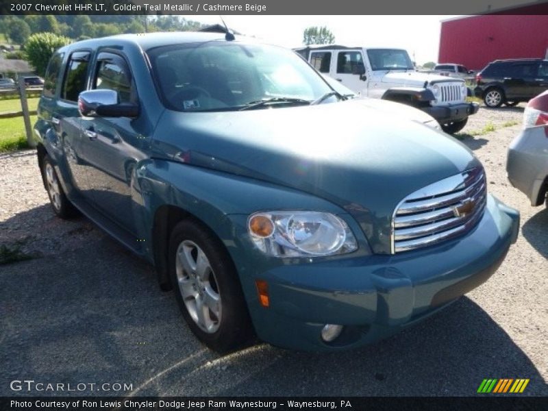 Golden Teal Metallic / Cashmere Beige 2007 Chevrolet HHR LT