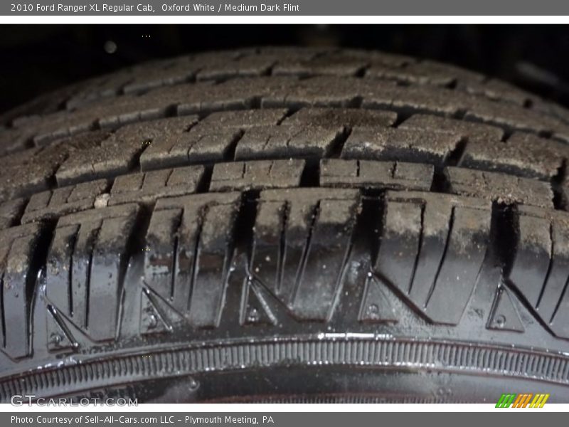 Oxford White / Medium Dark Flint 2010 Ford Ranger XL Regular Cab