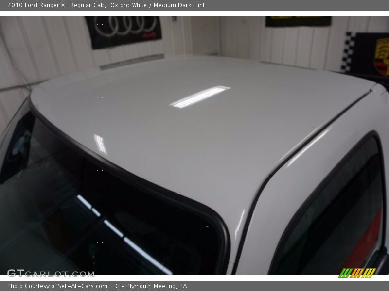 Oxford White / Medium Dark Flint 2010 Ford Ranger XL Regular Cab