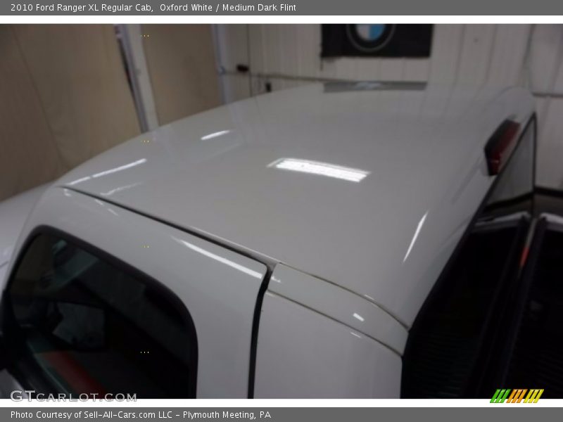 Oxford White / Medium Dark Flint 2010 Ford Ranger XL Regular Cab
