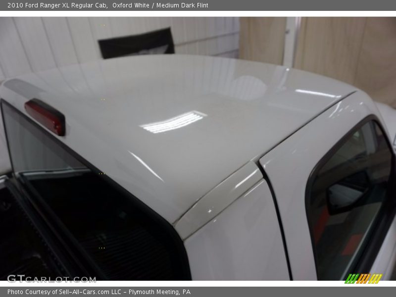 Oxford White / Medium Dark Flint 2010 Ford Ranger XL Regular Cab