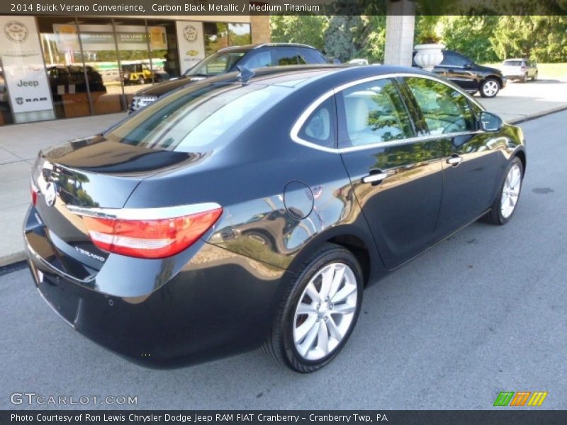 Carbon Black Metallic / Medium Titanium 2014 Buick Verano Convenience