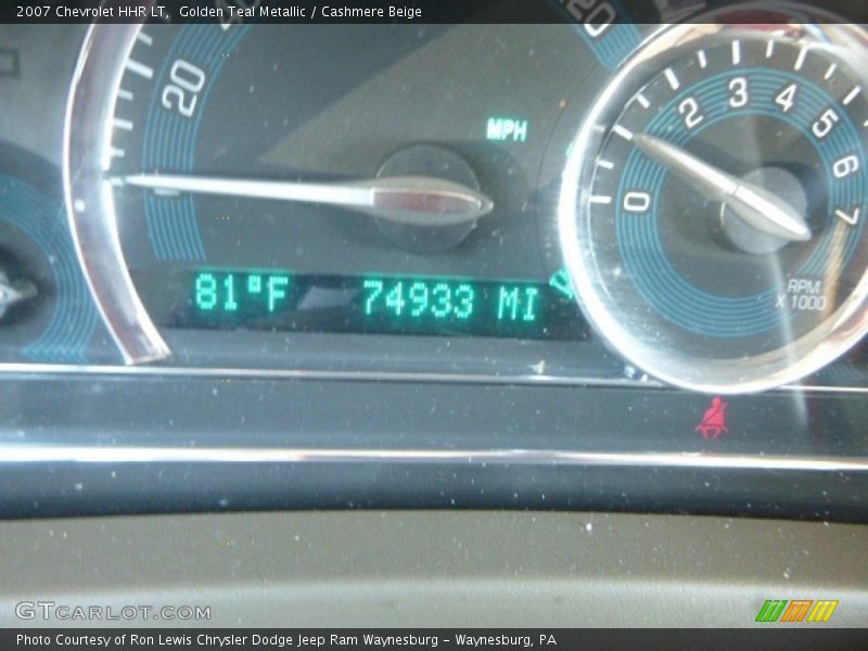 Golden Teal Metallic / Cashmere Beige 2007 Chevrolet HHR LT