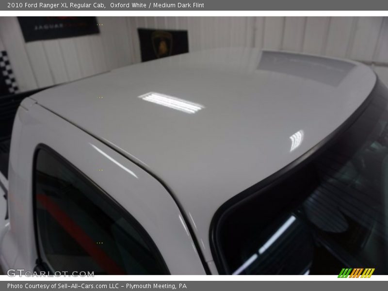 Oxford White / Medium Dark Flint 2010 Ford Ranger XL Regular Cab
