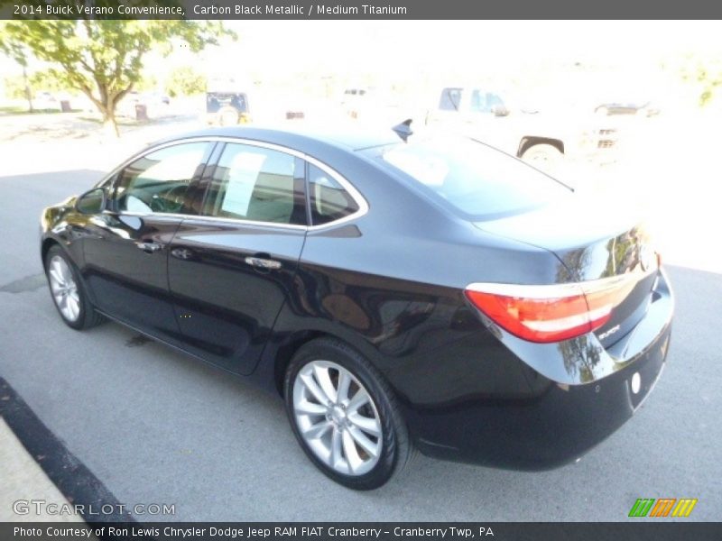 Carbon Black Metallic / Medium Titanium 2014 Buick Verano Convenience