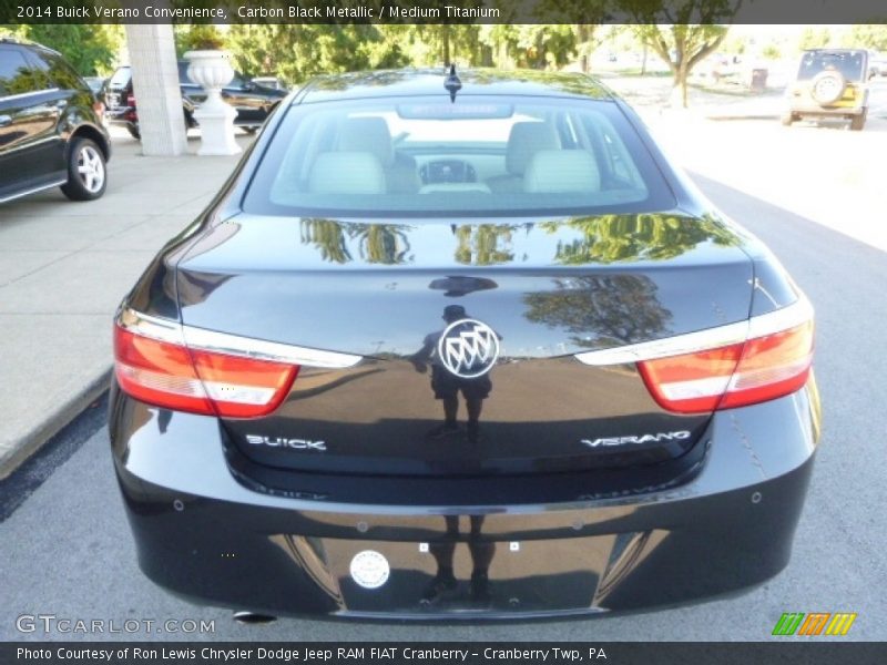 Carbon Black Metallic / Medium Titanium 2014 Buick Verano Convenience