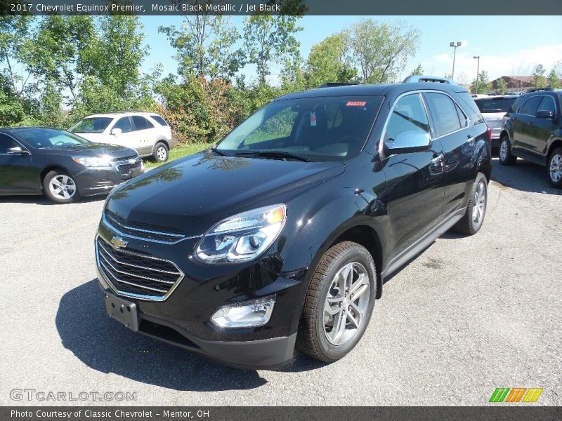 Mosaic Black Metallic / Jet Black 2017 Chevrolet Equinox Premier