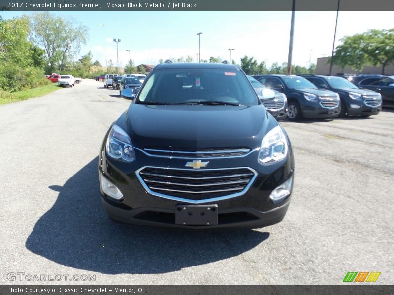 Mosaic Black Metallic / Jet Black 2017 Chevrolet Equinox Premier