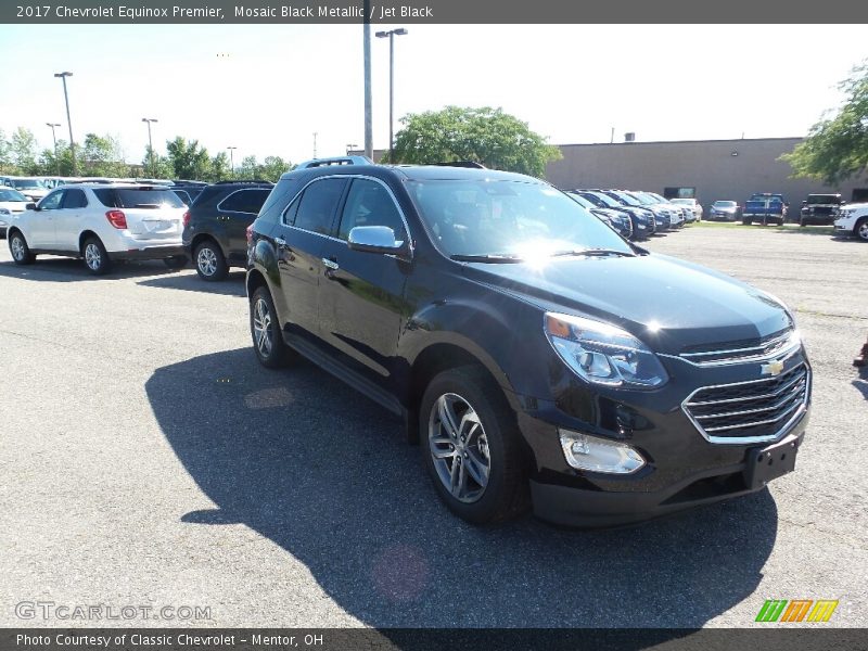 Mosaic Black Metallic / Jet Black 2017 Chevrolet Equinox Premier