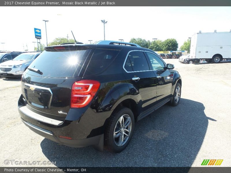Mosaic Black Metallic / Jet Black 2017 Chevrolet Equinox Premier
