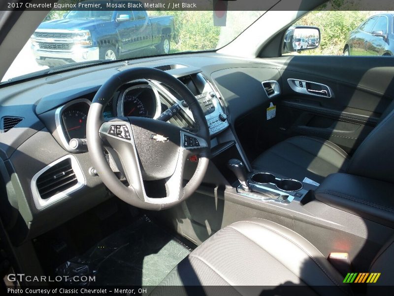 Mosaic Black Metallic / Jet Black 2017 Chevrolet Equinox Premier